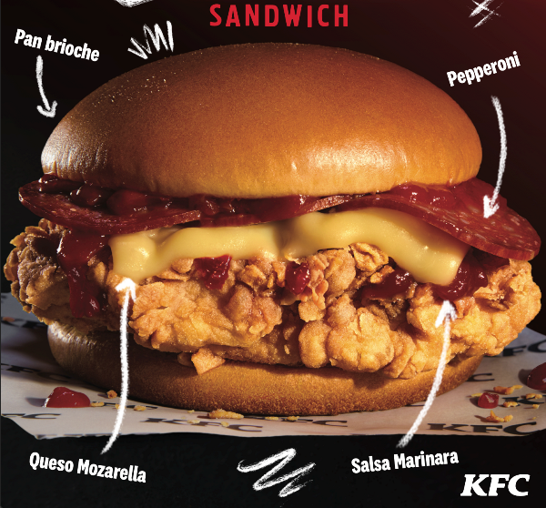 Llega El Nuevo Kentucky Chizza Sandwich A Kfc