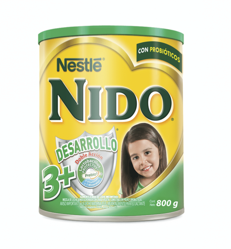 Nido Nestle Presente En Las Etapas De Crecimiento