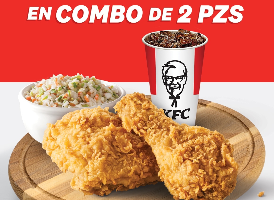 KFC tendrá 2 x 1 este sábado 22 y domingo 23 de octubre