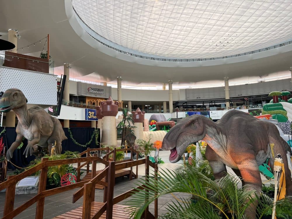 Dinosaurios están en Mall Oxígeno hasta el 12 de febrero -